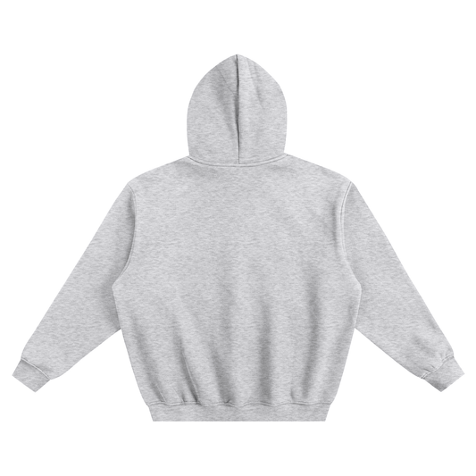 NWRLD ESSENTIALS / Fleeced Boxy Hoodie - NWRLD CLOTHING