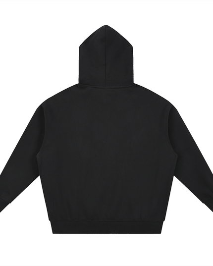 NWRLD 003 / Essential Oversized Fleece Boxy Hoodie