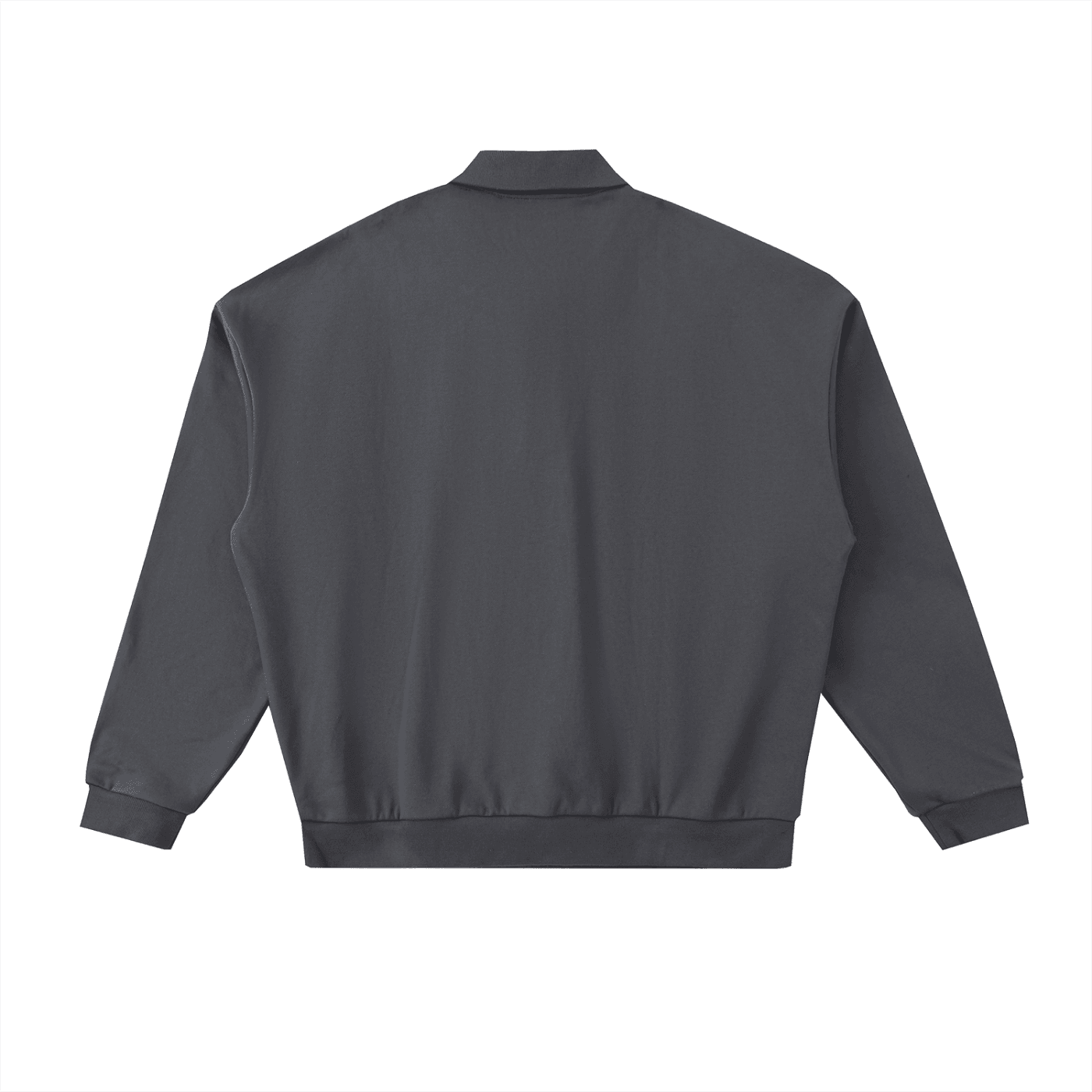 NWRLD CLEAN / Heavyweight Fleece Polo Sweatshirt - NWRLD CLOTHING