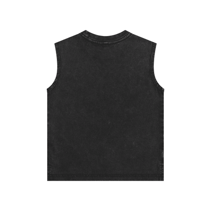 DARK MODE x METAL MANIA / Snow Washed Tank Top - NWRLD CLOTHING
