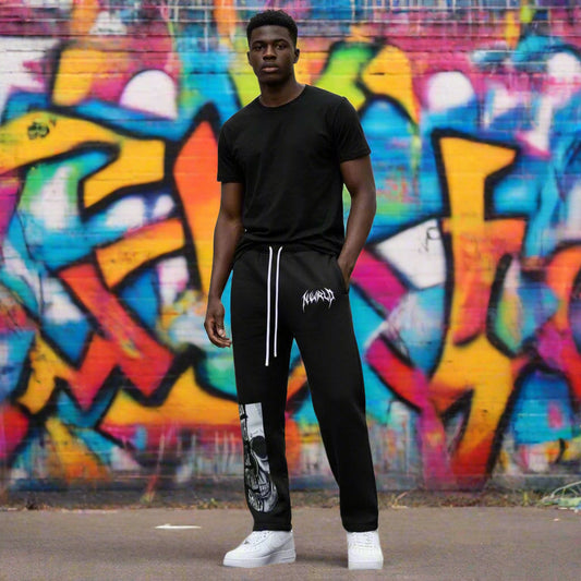 DARKMODE x METALMANIA / Streetwear Unisex Straight Leg - NWRLD CLOTHING