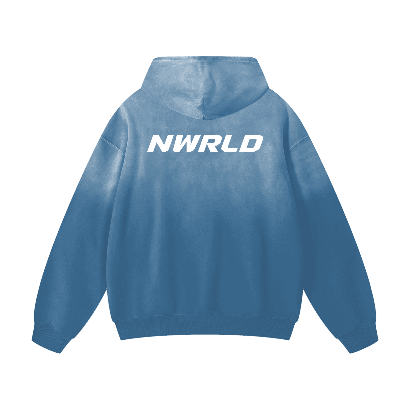 NWRLD ESSENTIALS / Heavyweight Sunfade Oversized Hoodie - NWRLD CLOTHING