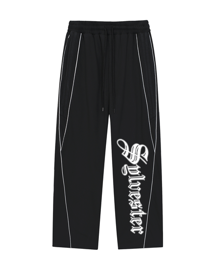 NWRLD x Sylvester | Reflection Striped Straight-Legs