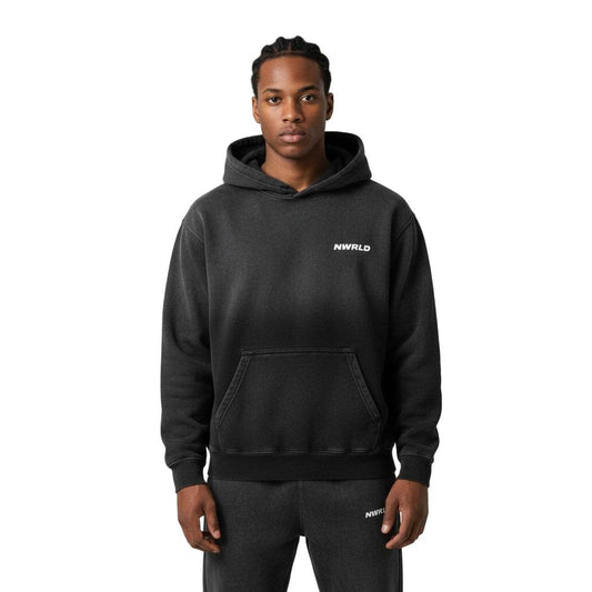 NWRLD ESSENTIALS / Heavyweight Sunfade Oversized Hoodie - NWRLD CLOTHING
