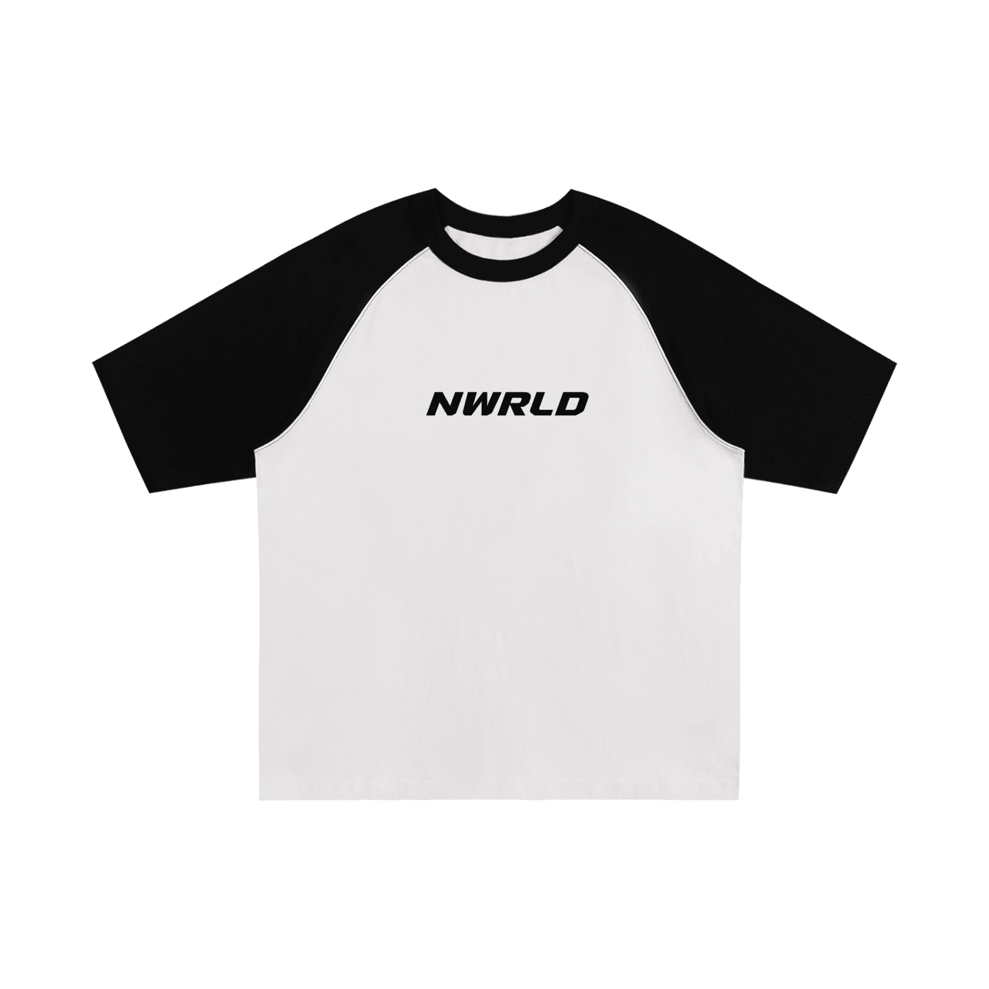 NWRLD ESSENTIALS / Color-Blocked Raglan Sleeve T-Shirt - NWRLD CLOTHING
