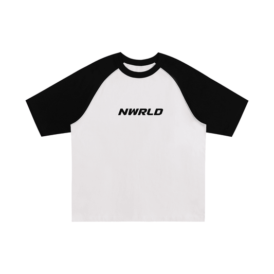 NWRLD ESSENTIALS / Color-Blocked Raglan Sleeve T-Shirt - NWRLD CLOTHING