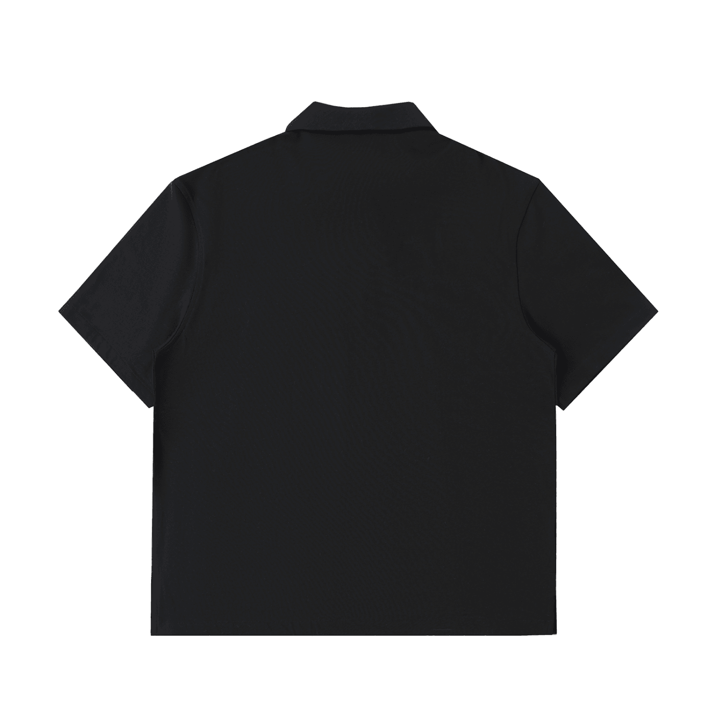 NWRLD CLEAN / Half-Zip Cotton Polo Shirt - NWRLD CLOTHING