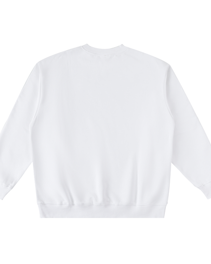 Oversized Crewneck Taped Sweatshirt