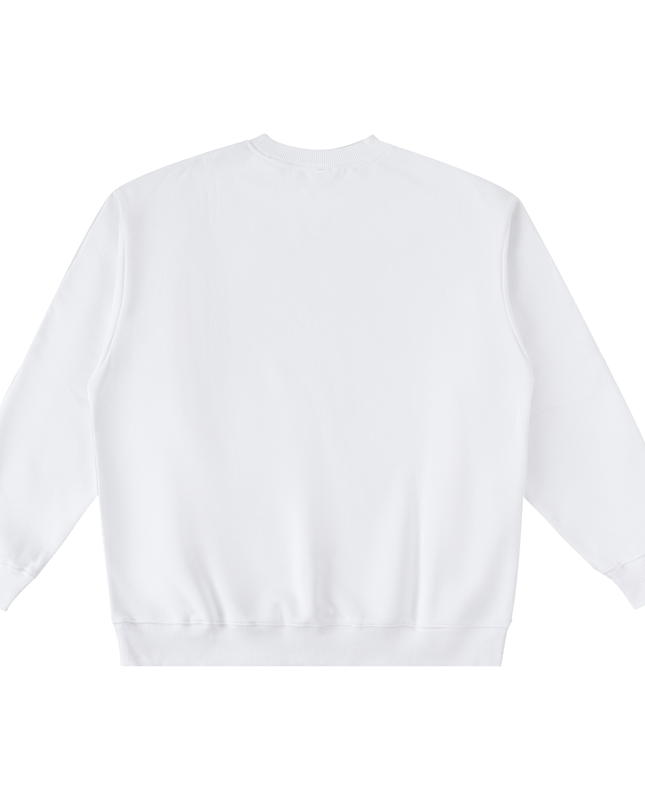 Oversized Crewneck Taped Sweatshirt