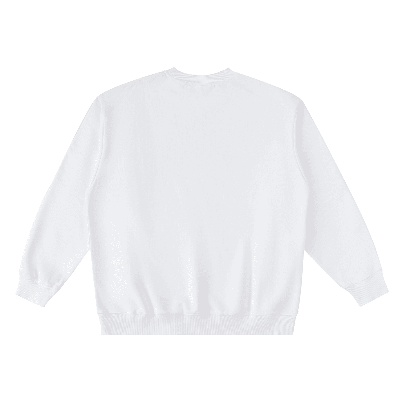 NWRLD ESSENTIALS / Oversized Crewneck Taped Sweatshirt - NWRLD CLOTHING