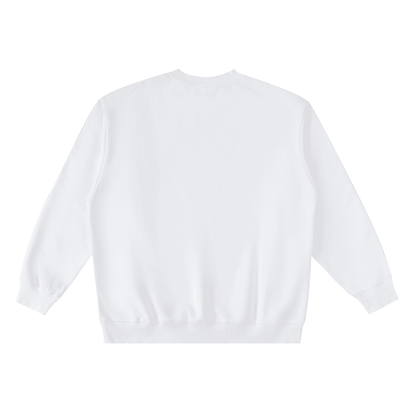 NWRLD ESSENTIALS / Oversized Crewneck Taped Sweatshirt - NWRLD CLOTHING