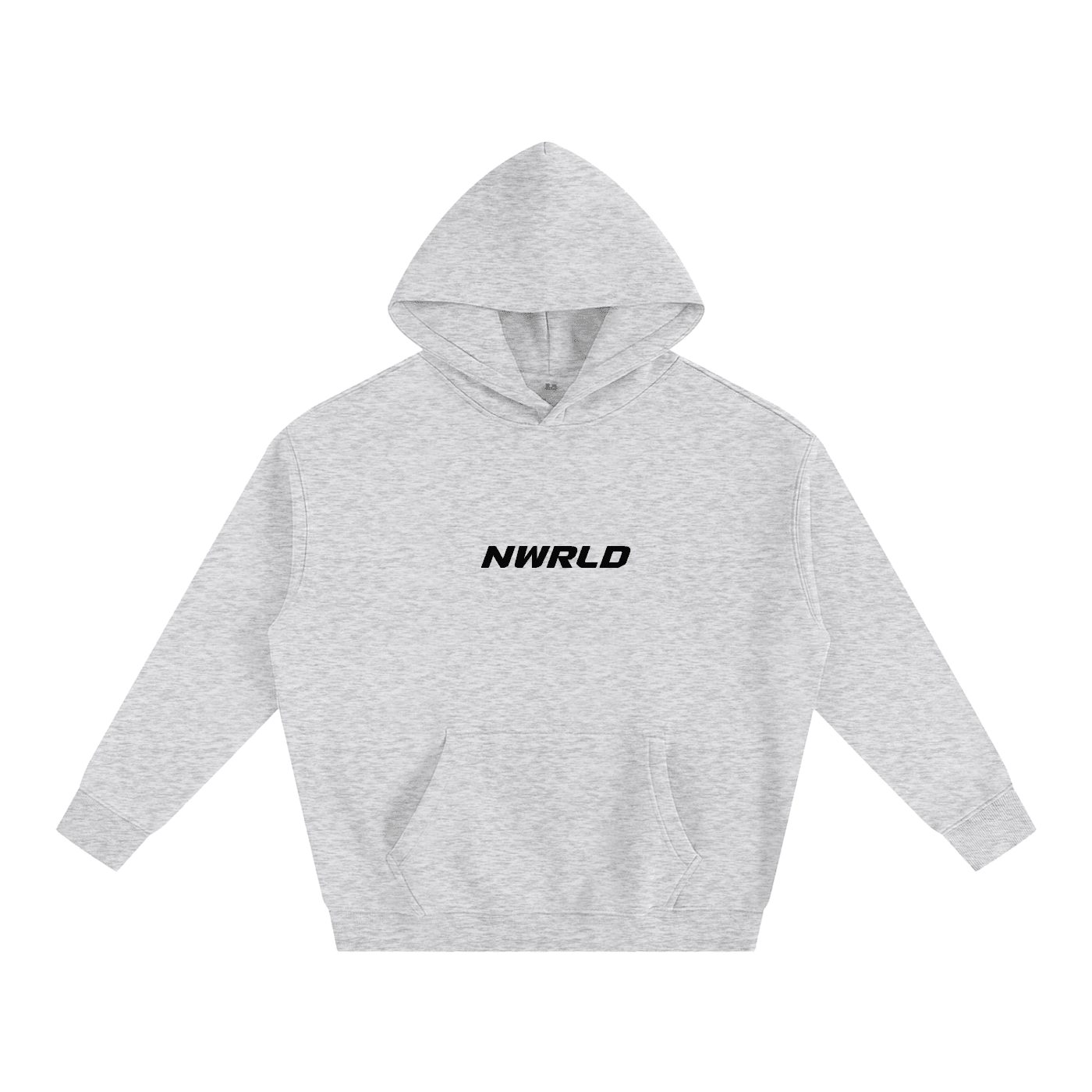 NWRLD ESSENTIALS / Oversize Fleeced Hoodie - NWRLD CLOTHING