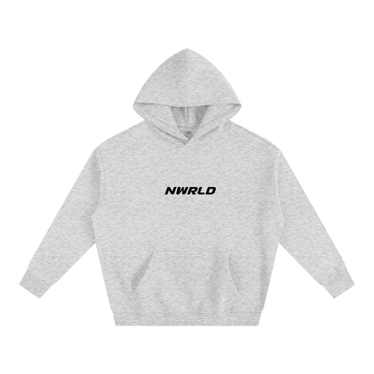 NWRLD ESSENTIALS / Oversize Fleeced Hoodie - NWRLD CLOTHING