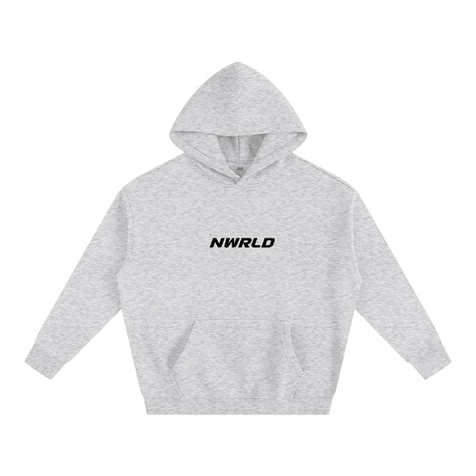 NWRLD ESSENTIALS / Oversize Fleeced Hoodie - NWRLD CLOTHING