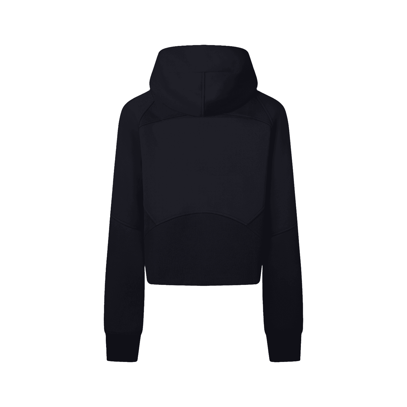 NWRLD ESSENTIALS / Cropped Zip-Through Hoodie - NWRLD CLOTHING