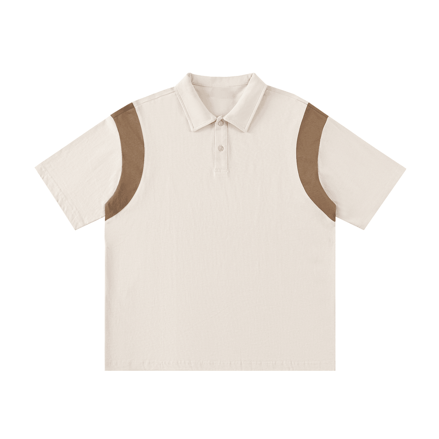 NWRLD CLEAN / Contrast Panel Polo Shirt - NWRLD CLOTHING