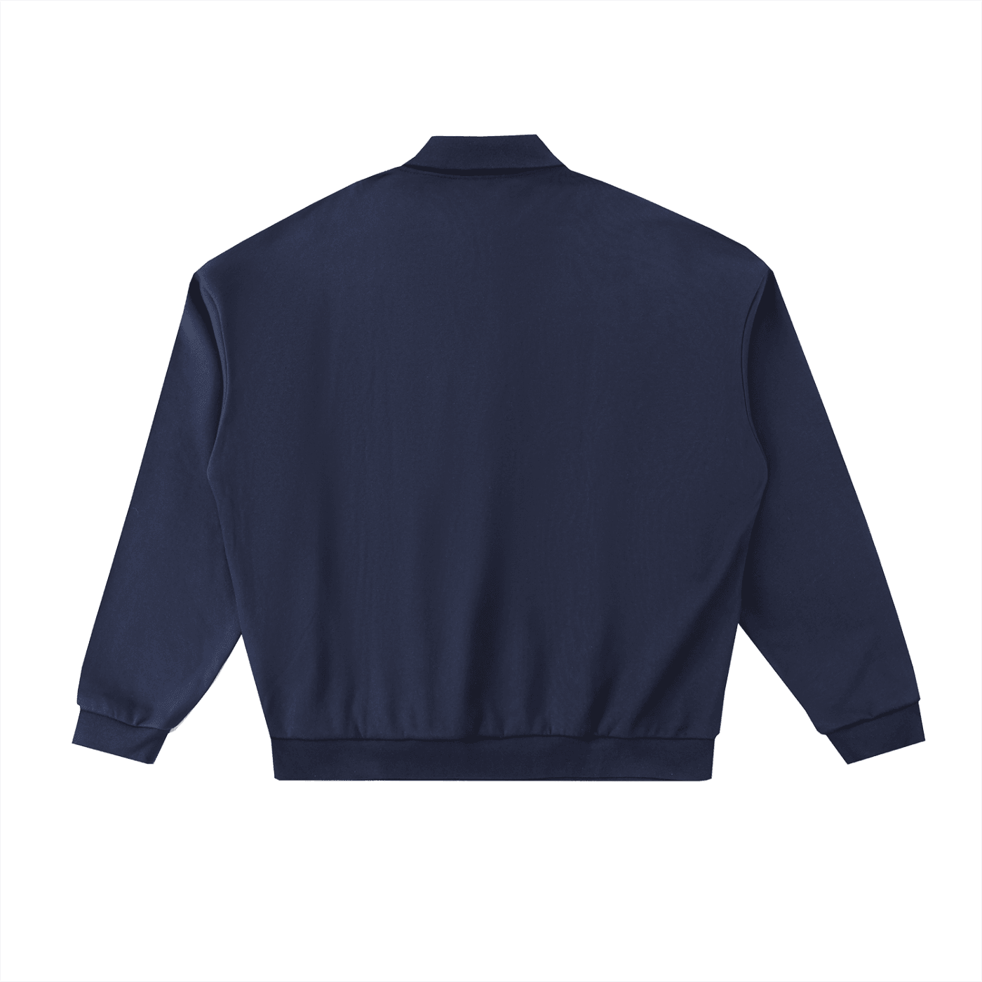 NWRLD CLEAN / Heavyweight Fleece Polo Sweatshirt - NWRLD CLOTHING