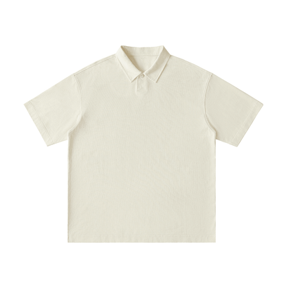 NWRLD CLEAN / Short-Sleeve Polo Shirt - NWRLD CLOTHING