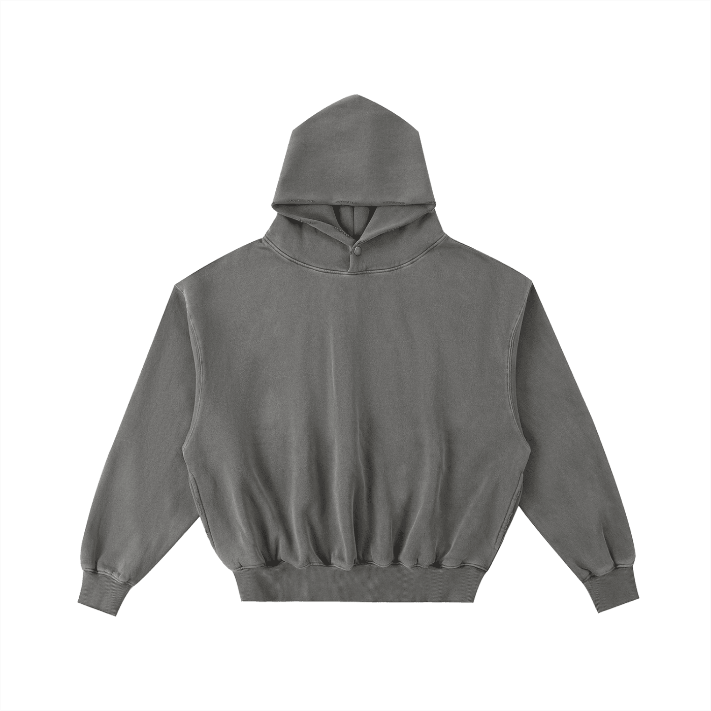 NWRLD CLEAN / Frayed Enzyme Washed Hoodie - NWRLD CLOTHING