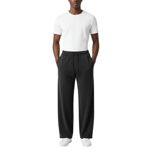 NWRLD CLEAN / Raw-Seam Enzyme Washed Sweatpants - NWRLD CLOTHING