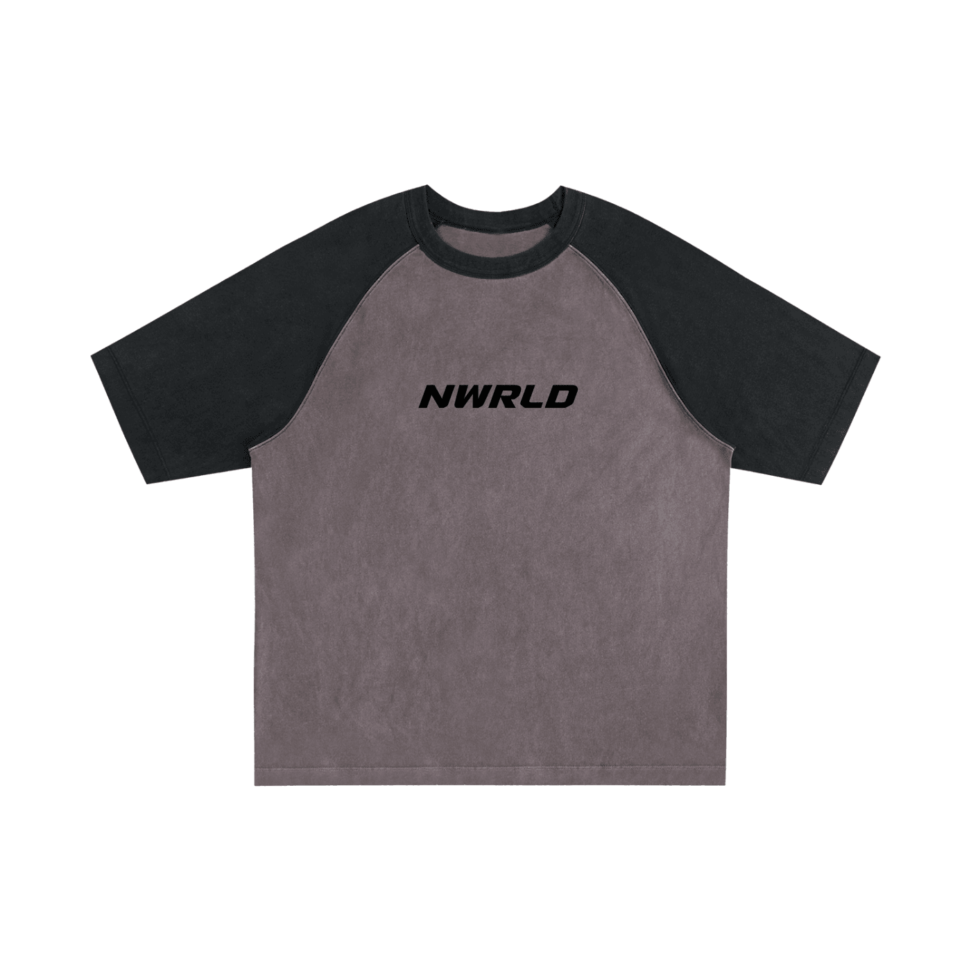 NWRLD ESSENTIALS / Color-Blocked Raglan Sleeve T-Shirt - NWRLD CLOTHING