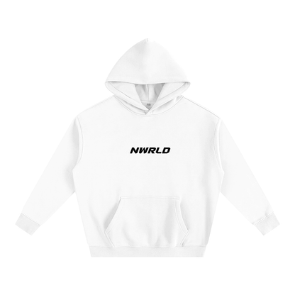 NWRLD ESSENTIALS / Oversize Fleeced Hoodie - NWRLD CLOTHING