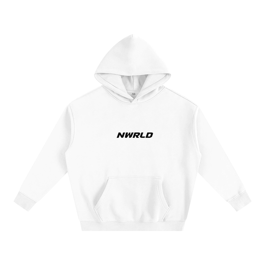 NWRLD ESSENTIALS / Oversize Fleeced Hoodie - NWRLD CLOTHING