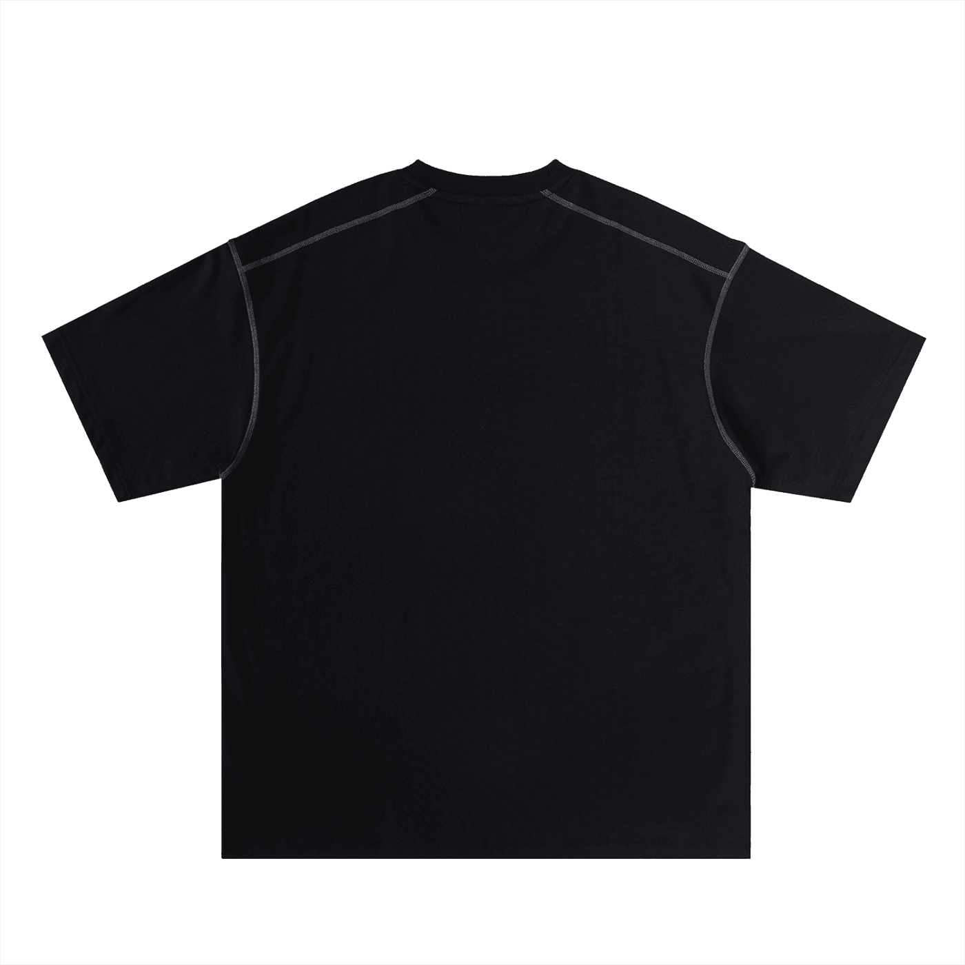 NWRLD ESSENTIALS / Oversized Contrast-Stitched T-shirt - NWRLD CLOTHING