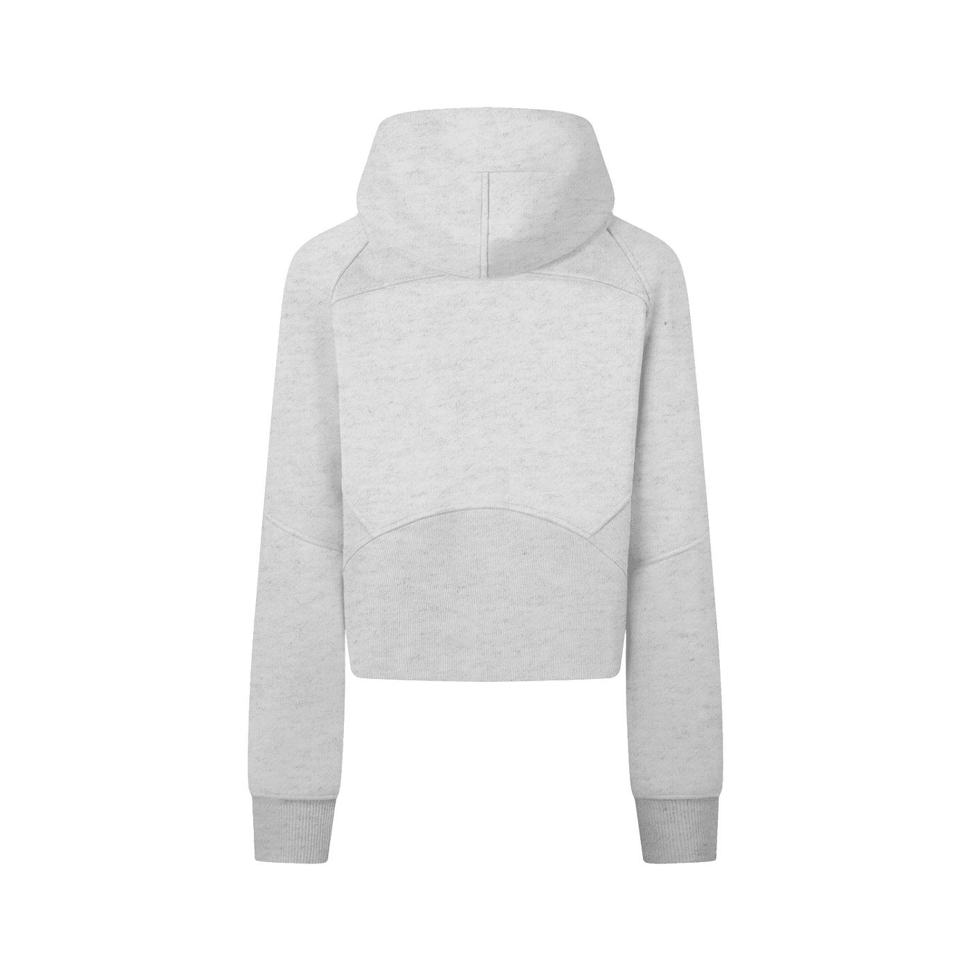 NWRLD ESSENTIALS / Cropped Zip-Through Hoodie - NWRLD CLOTHING