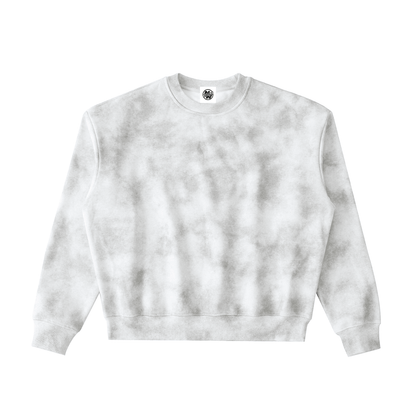 NWRL CLEAN / Stone Washed Boxy Fleeced Sweatshirt - NWRLD CLOTHING
