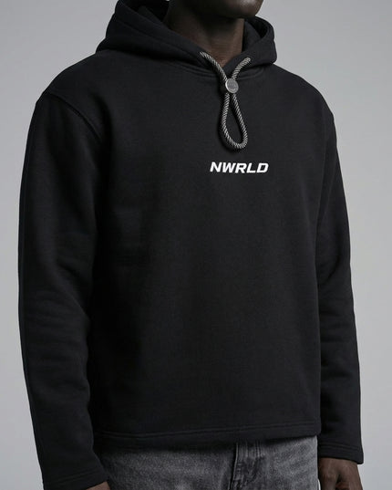 Detail shot of Oversized Fleece Hoodie