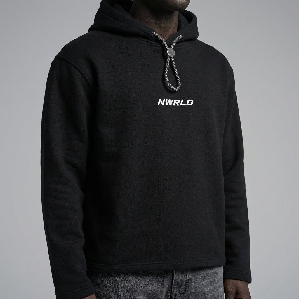 Detail shot of Oversized Fleece Hoodie