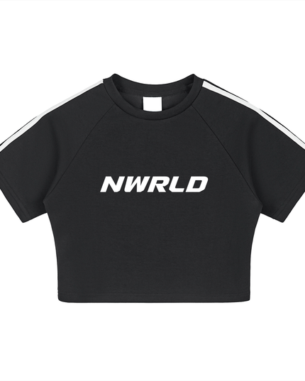 Taped Cooling Performance Crop Top