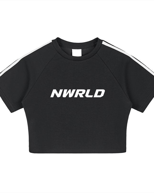 Taped Cooling Performance Crop Top