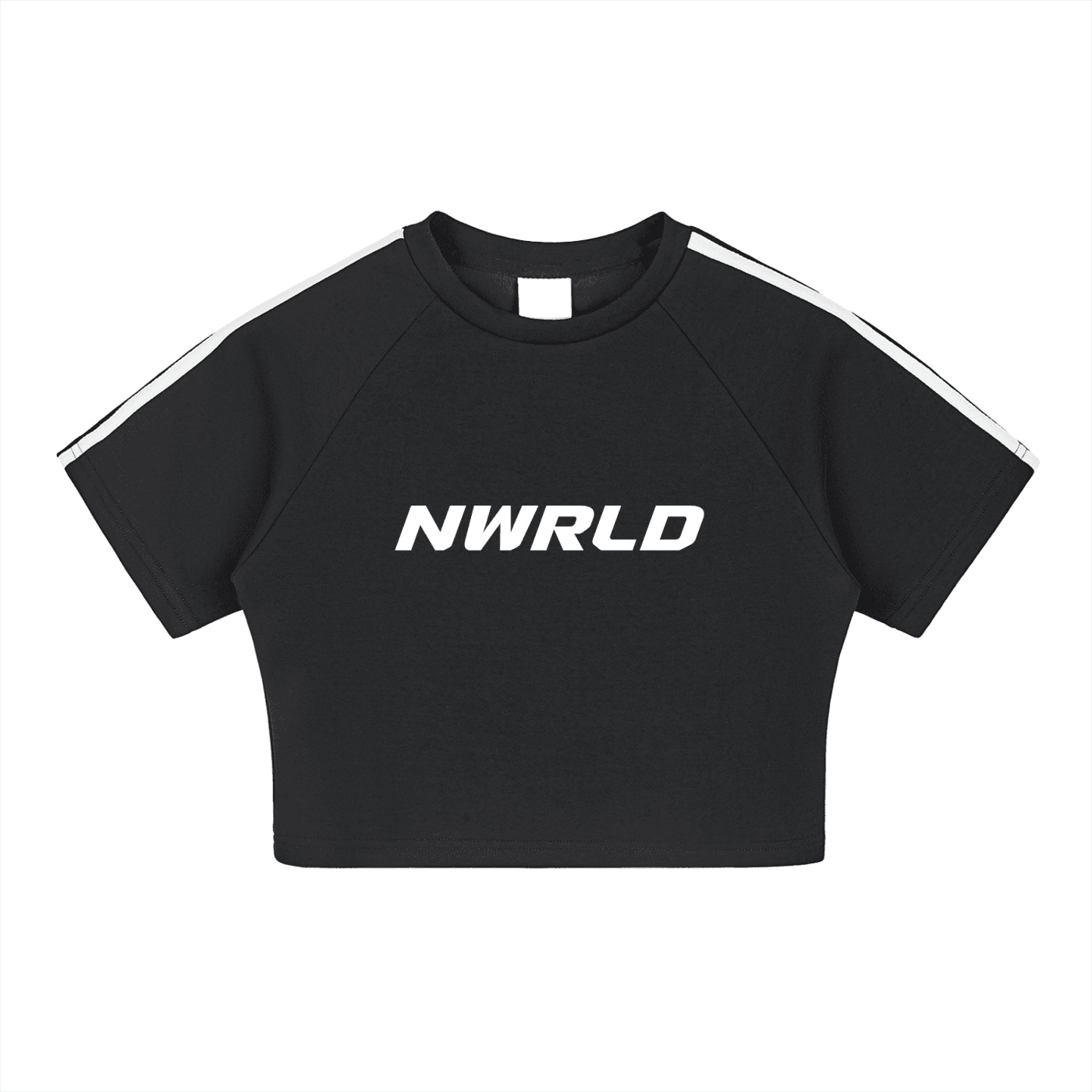 NWRLD ESSENTIALS / Taped Cooling Performance Crop Top - NWRLD CLOTHING