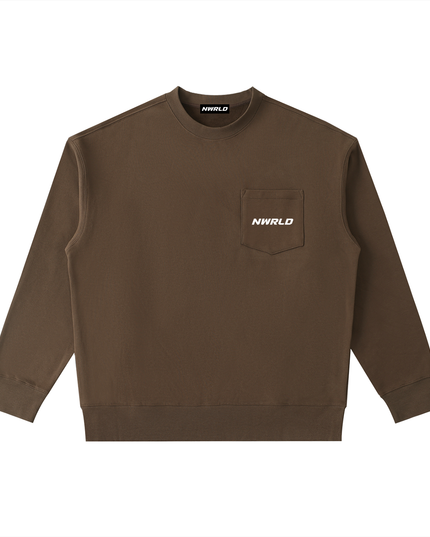 NWRLD 002 Heavyweight Crewneck Sweatshirt