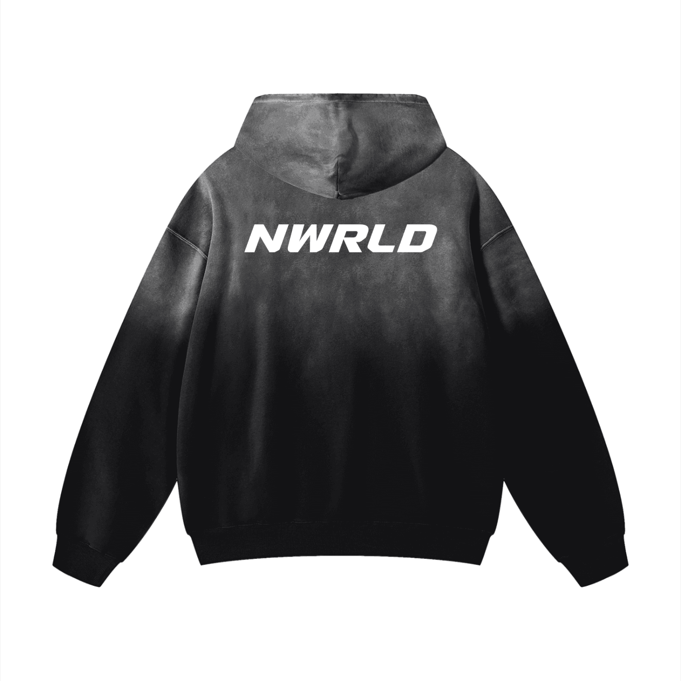 NWRLD ESSENTIALS / Heavyweight Sunfade Oversized Hoodie - NWRLD CLOTHING