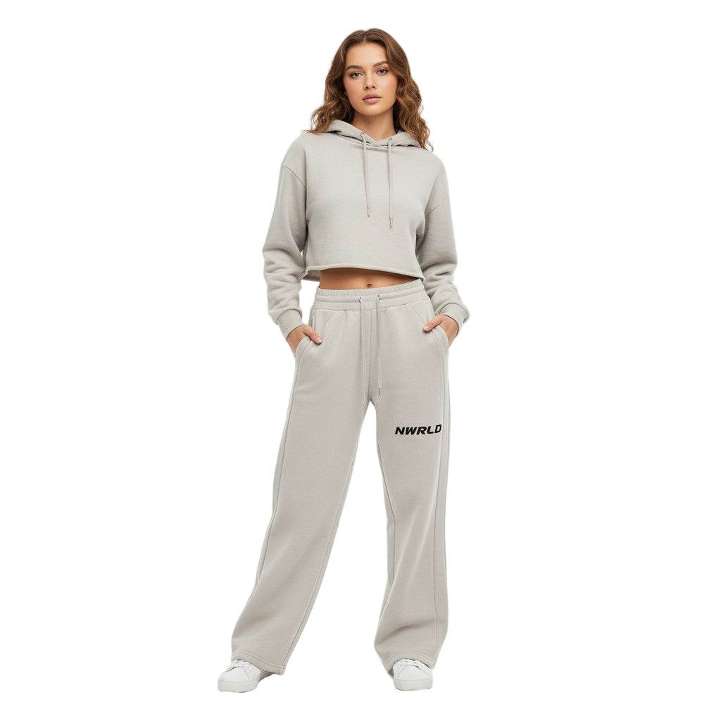 NWRLD ESSENTIALS / Straight Leg Pants - NWRLD CLOTHING