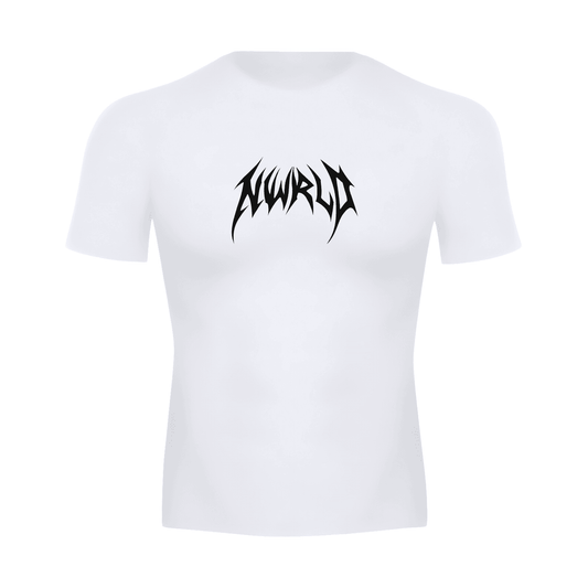 DARKMODE x METALMANIA / Performance Compression T-shirt - NWRLD CLOTHING