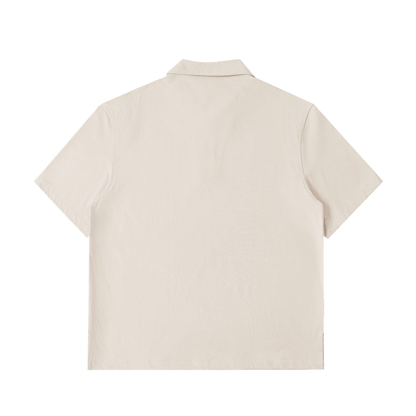 NWRLD CLEAN / Half-Zip Cotton Polo Shirt - NWRLD CLOTHING
