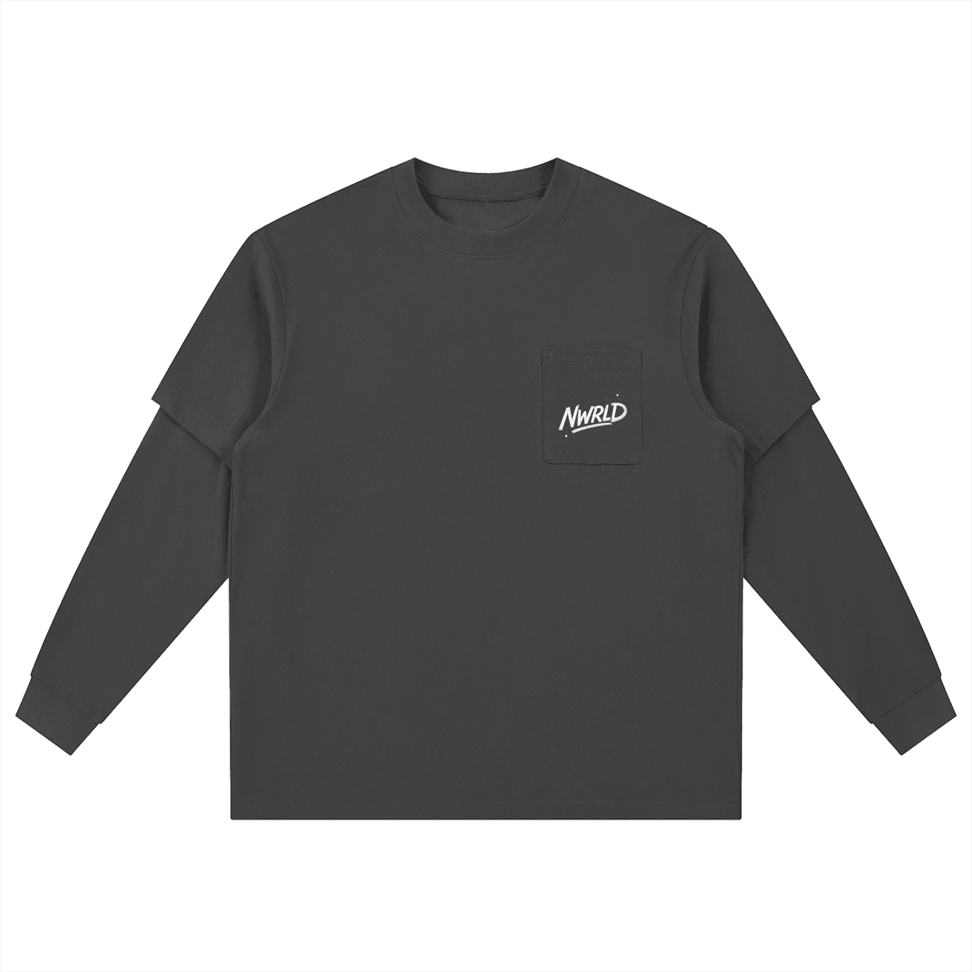 BONDI BOYS / Layered Long Sleeve Oversized Tee - NWRLD CLOTHING