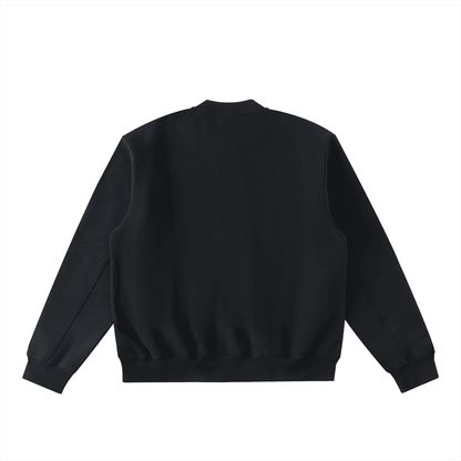 NWRLD ESSENTIAL / Zip-Up Varsity Jacket - NWRLD CLOTHING