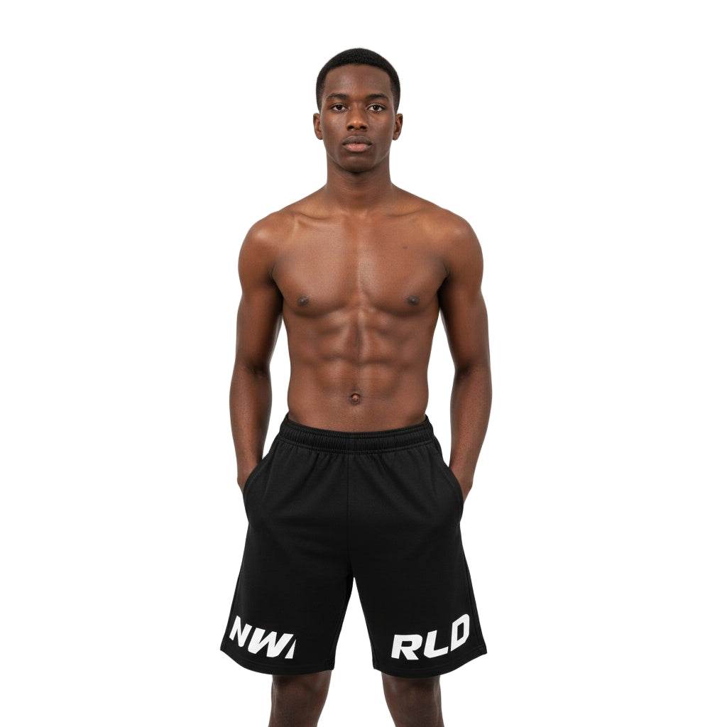 NWRLD ESSENTIALS / Essential Heavyweight Cotton Shorts - NWRLD CLOTHING
