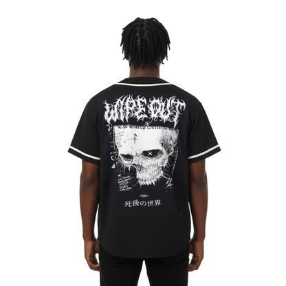 DARKMODE x METALMANIA / Button-Up Jersey - NWRLD CLOTHING