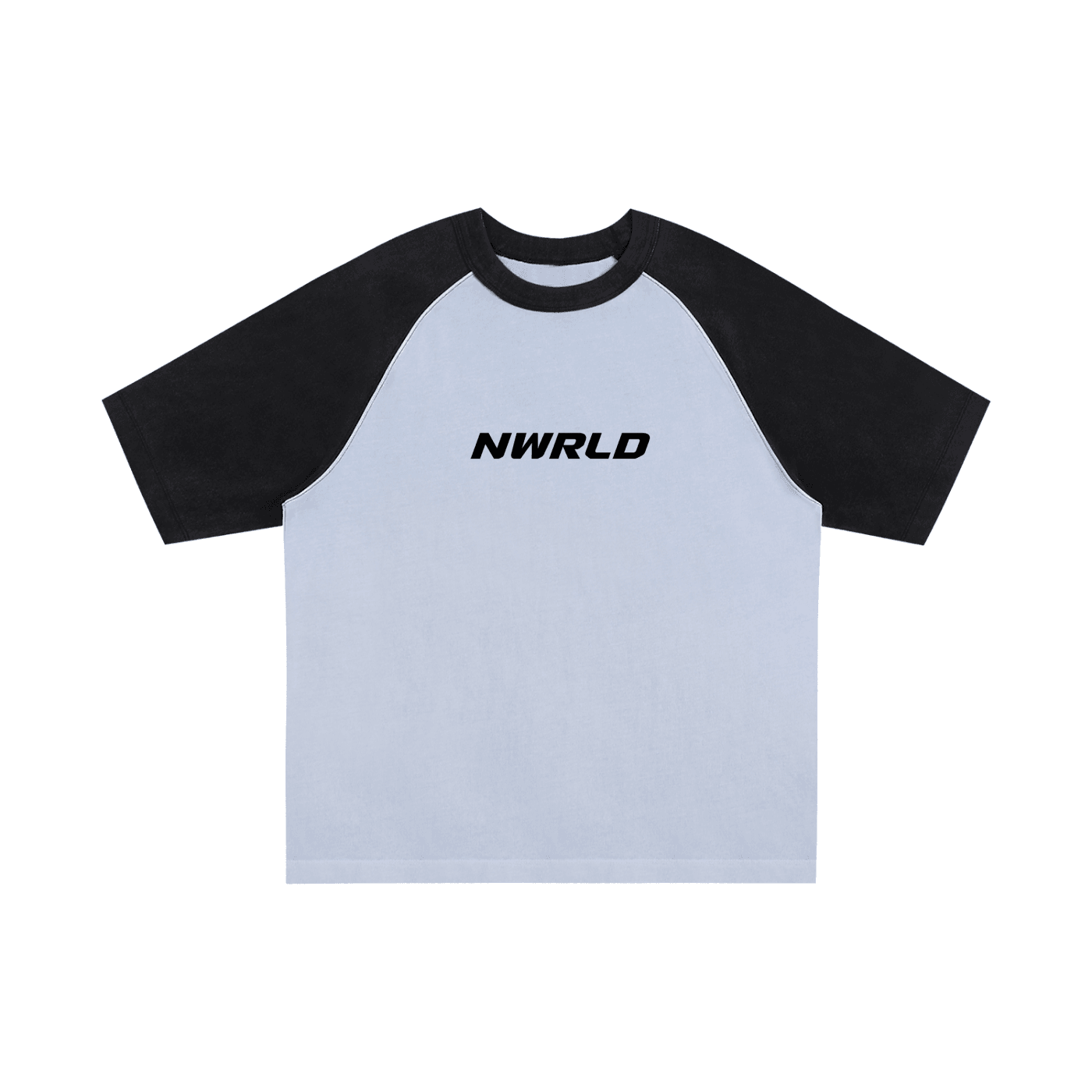 NWRLD ESSENTIALS / Color-Blocked Raglan Sleeve T-Shirt - NWRLD CLOTHING