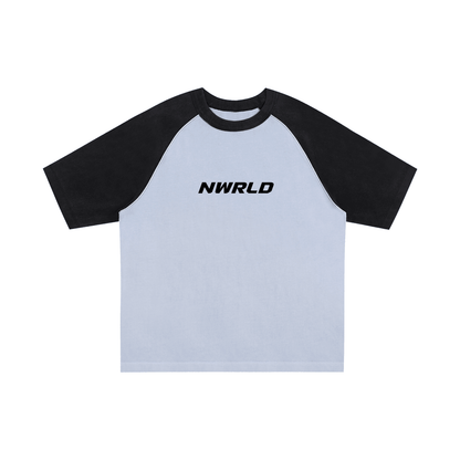 NWRLD ESSENTIALS / Color-Blocked Raglan Sleeve T-Shirt - NWRLD CLOTHING