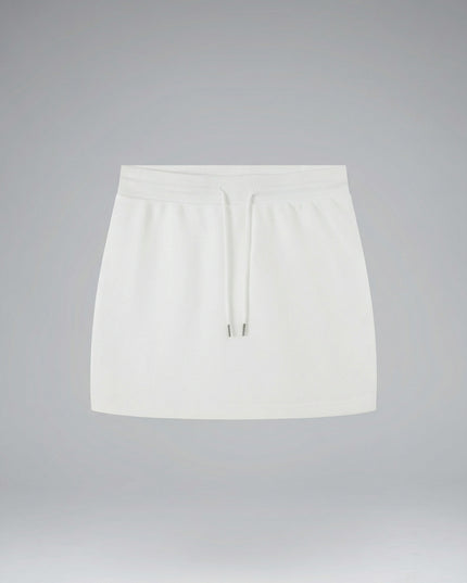 Lay-flat product shot of Essential Drawstring Skirt