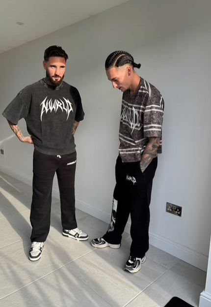 Lewis Sylvester steps into a new arena — not the ring, but the streets. Representing Hull and repping <em><strong>NWRLD</strong></em>, this drop brings boxing discipline and streetwear culture together. Power. Focus. Legacy. All in one look.
