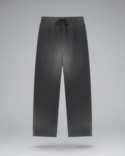 Lay-flat product shot of Sun Fade Raw Edge Straight-Leg Sweatpants