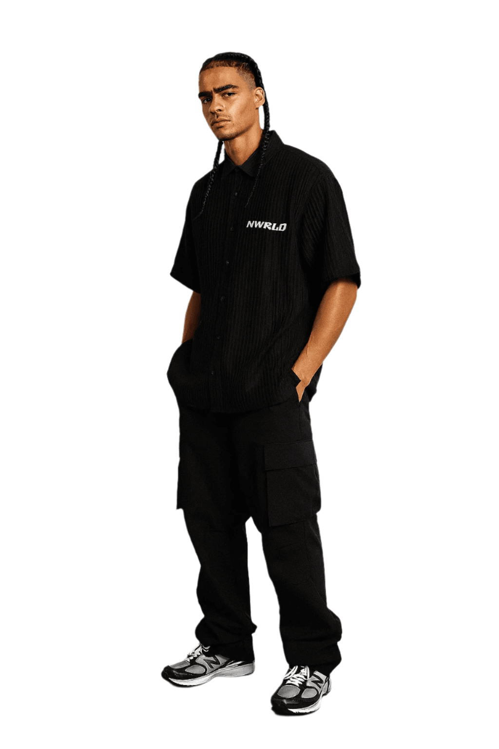 NWRLD ESSENTIALS / Tencel Jacquard Shirt - NWRLD CLOTHING